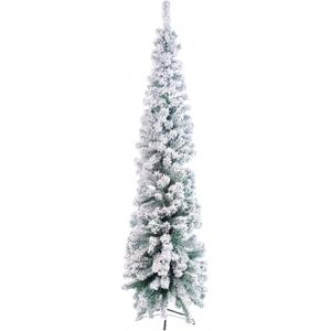 ALBERO DI NATALE 180 CM IN PVC SLIM TIGNES 230 RAMETTI in Natale