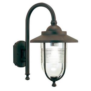 APPLIQUE IN BASSO LINEA PORTO GRANDE  - E27 - RUGGINE in Illuminazione