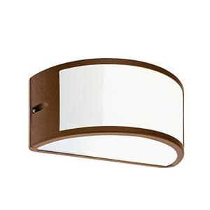 APPLIQUE DA PARETE UMBE APERTA - E27 - CORTEN in Illuminazione