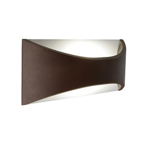 APPLIQUE DA PARETE LED - MOON - 6W - 4000K - MARRONE in Illuminazione