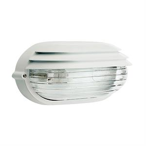 APPLIQUE GRANDE PALPEBRA OVALE E27 BIANCO in Illuminazione