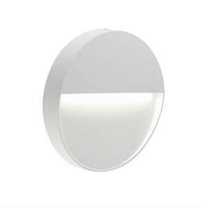 APPLIQUE DA PARETE SEGNAPASSO LED 3W - 4000K - GEO ROUND BIANCO in Illuminazione