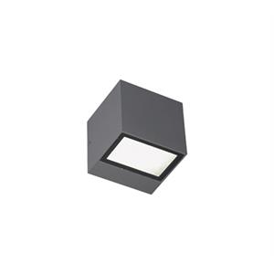APPLIQUE BOX MINI 5,5W + 5,5W LED 4000K GRAFITE in Illuminazione