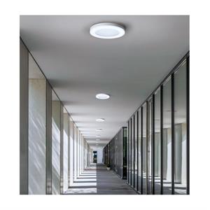 PLAFONIERA LED DA ESTERNO OBLO - 30W - 32 CM - 3 TEMP - BIANCA in Illuminazione