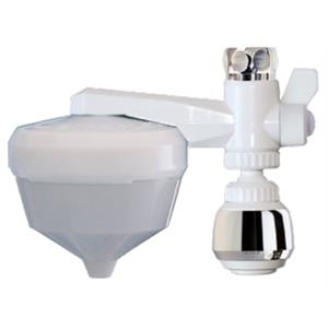 PURIFICATORE D'ACQUA UNI 3-A SIROFLEX CLASSIC BIANCO DOCCETTA CON SNODO in Bagno e arredo bagno