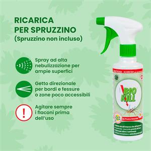 BIOKILL INSETTICIDA ACARICIDA NATURALE RICARICA 1 LT in Giardinaggio