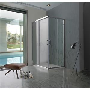 BOX DOCCIA GENOVA 70X90X190 CRISTALLO 6MM in Bagno e arredo bagno