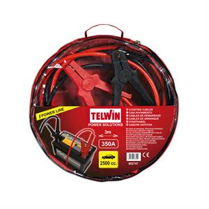 CAVO AVVIAMENTO AUTO POWER LINE TELWIN 350A 3MT in Accessori auto e moto