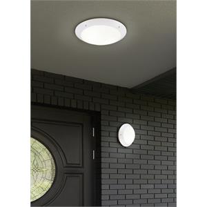 PLAFONIERA DA ESTERNO CAMARO - ø33 CM - E27 - BIANCA in Illuminazione