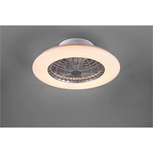 PLAFONIERA VISBY VENTILATORE LED EFFETTO CIELO STELLATO DIAMETRO 60 CM. in Illuminazione