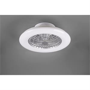 PLAFONIERA STRALSUND VENTILATORE LED EFFETTO CIELO STELLATO DIAMETRO 50 CM. in Illuminazione