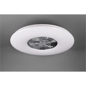 PLAFONIERA VISBY VENTILATORE LED EFFETTO CIELO STELLATO DIAMETRO 75 CM. in Illuminazione