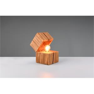 LAMPADA DA TAVOLO LED - LAMPADA IN LEGNO - 2W - 2700K - TREASURE in Illuminazione