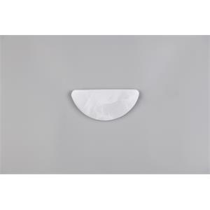 UMBRIA - PLAFONIERA MEZZALUNA LED - EFFETTO ALABASTRO - L26 CM - 9W - 1200 LM - 4000K in Illuminazione