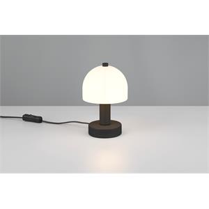 LAMPADA DA TAVOLO E14 - GLENN - NERO in Illuminazione