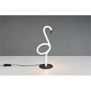 INGO LAMPADA DA TAVOLO LED FENICOTTERO CON FINITURA BIANCA H.35CM incl.1x6W LED/550Lm/3000K in Illuminazione