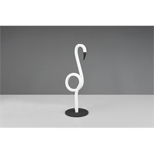 INGO LAMPADA DA TAVOLO LED FENICOTTERO CON FINITURA BIANCA H.35CM incl.1x6W LED/550Lm/3000K in Illuminazione