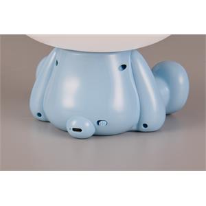 LAMPADA DA COMODINO CAMERA DA LETTO BAMBINI - AZZURRA - 3000K - HOPPER in Illuminazione