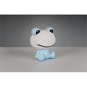 LAMPADA DA COMODINO CAMERA DA LETTO BAMBINI - AZZURRA - 3000K - HOPPER in Illuminazione