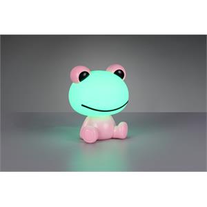 LAMPADA DA COMODINO CAMERA DA LETTO BAMBINI - ROSA - 3000K - HOPPER in Illuminazione