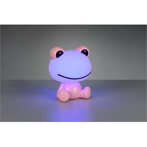 LAMPADA DA COMODINO CAMERA DA LETTO BAMBINI - ROSA - 3000K - HOPPER in Illuminazione