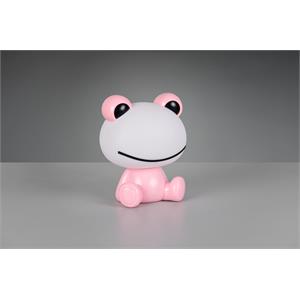 LAMPADA DA COMODINO CAMERA DA LETTO BAMBINI - ROSA - 3000K - HOPPER in Illuminazione