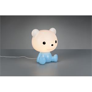LAMPADA DA COMODINO CAMERA DA LETTO BAMBINI - AZZURRA - 3000K - CUTIE in Illuminazione