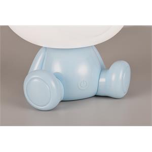 LAMPADA DA COMODINO CAMERA DA LETTO BAMBINI - AZZURRA - 3000K - CUTIE in Illuminazione