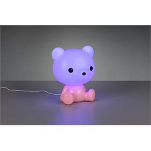 LAMPADA DA COMODINO CAMERA DA LETTO BAMBINI - ROSA - 3000K - CUTIE in Illuminazione