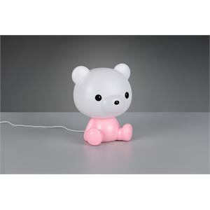 LAMPADA DA COMODINO CAMERA DA LETTO BAMBINI - ROSA - 3000K - CUTIE in Illuminazione