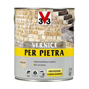 VERNICE SPECIALE PER PIETRA LT 2,5 INCOLORE in Vernici
