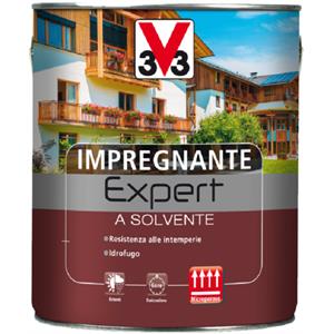 V33 IMPREGNANTE EXPERT A SOLVENTE 2.5L NOCE ANTICO in Vernici