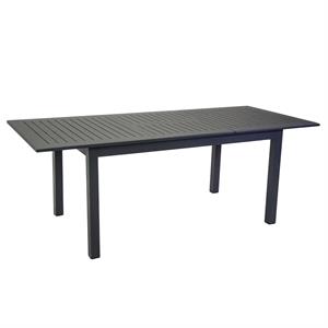 TAVOLO DA GIARDINO IN ALLUMINIO ALLUNGABILE - MONTEREY - 220-280 CM - ANTRACITE in Arredamento giardino
