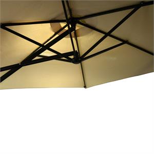 OMBRELLONE DA GIARDINO A BRACCIO CON PALO HALLOC DIAMETRO 3 MT in Arredamento giardino