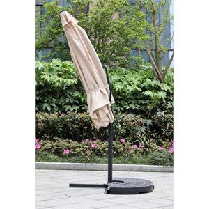 OMBRELLONE DA GIARDINO A BRACCIO CON PALO HALLOC DIAMETRO 3 MT in Arredamento giardino