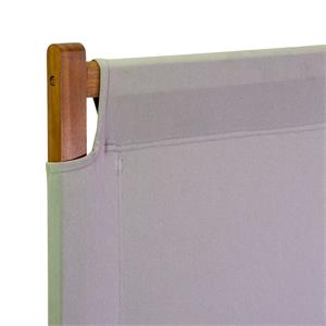 SALOTTO DA GIARDINO IN LEGNO - SET TAVOLO E POLTRONE - DIANE - ECRU in Arredamento giardino