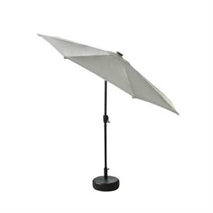OMBRELLONE DA GIARDINO CON PALO CENTRALE BENJAMIN IN ALLUMINIO 3 MT ANTRACITE in Arredamento giardino
