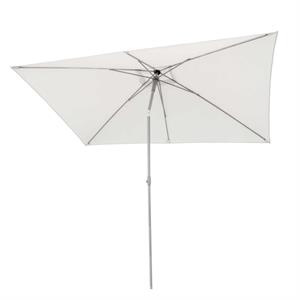 OMBRELLONE DA GIARDINO PALO CENTRALE ARKANSAS 2X3MT BIANCO in Arredamento giardino