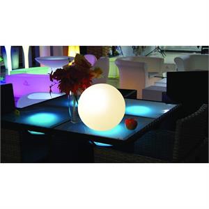 SFERA LUMINOSA DA GIARDINO LED RGB - CARICA SOLARE - ø30 CM - SOLAR NOVA XL in Illuminazione