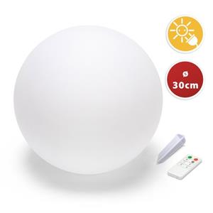 SFERA LUMINOSA DA GIARDINO LED RGB - CARICA SOLARE - ø30 CM - SOLAR NOVA XL in Illuminazione