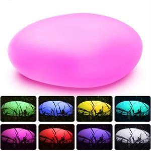 LAMPADA DA ESTERNO SOLARE - SASSO LUMINOSO A LED RGB - SOLAR STONE in Illuminazione
