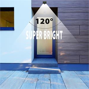 APPLIQUE DA ESTERNO A LED SOLARE E CON SENSORE DI MOVIMENTO - DORY in Illuminazione