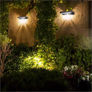 APPLIQUE SOLARE DA ESTERNO CON SENSORE DI MOVIMENTO - TECNO - 600 LUMEN in Illuminazione
