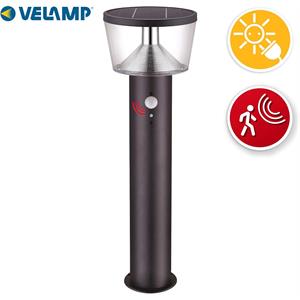 LAMPADA DA TERRA PER ESTERNO A CARICA SOLARE CON SENSORE DI MOVIMENTO - TULUM - 600 LUMEN in Illuminazione