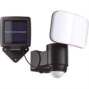 FARETTO LED CON PANNELLO SOLARE E SENSORE DI MOVIMENTO CRUZ 400 LUMEN in Illuminazione