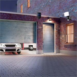 FARETTO LED CON PANNELLO SOLARE E SENSORE DI MOVIMENTO CRUZ 400 LUMEN in Illuminazione