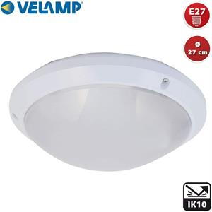 PLAFONIERA DA ESTERNO TONDA - E27 - IK10 in Illuminazione