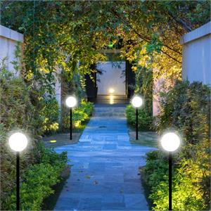 LAMPIONE PER ESTERNO A SFERA 25 CM - APOLUX - E27 - TRASPARENTE in Illuminazione