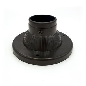 BASE DA PAVIMENTO PER PALI IN ABS ø 6 CM in Illuminazione