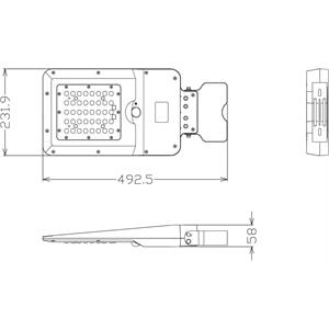 LAMPIONE SOLARE LED CON SENSORE DI MOVIMENTO - 15W - 1600 LUMEN in Illuminazione